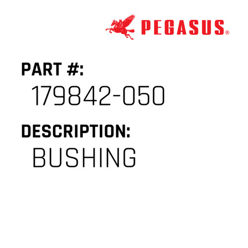 Bushing Part Number 179842-05009 for Pegasus Sewing Machine Model S52 Series