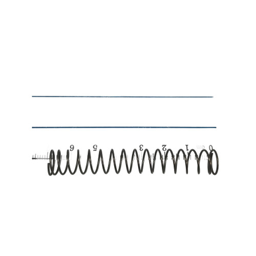 Presser foot spring for work l part #GP-037364-00 for SWF machines