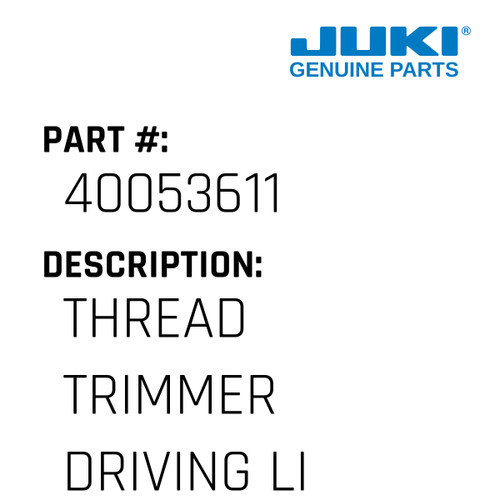 Thread Trimmer Driving Link Spring - Juki #40053611 Genuine Juki Part