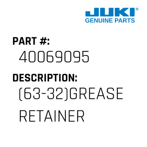 - Juki #40069095 Genuine Juki Part