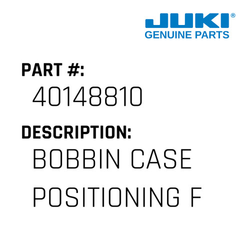 Bobbin Case Positioning Finger Du1281-7 - Juki #40148810 Genuine Juki Part