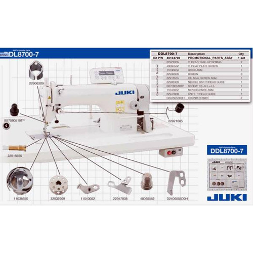 Promotional Parts Assy Ddl900A - Juki #40164792 Genuine Juki Part