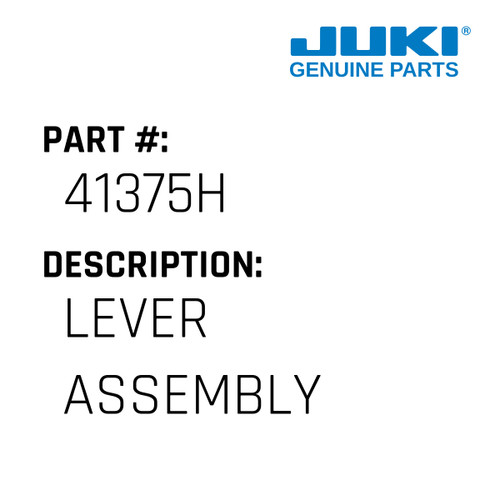 Lever Assembly - Juki #41375H Genuine Juki Part