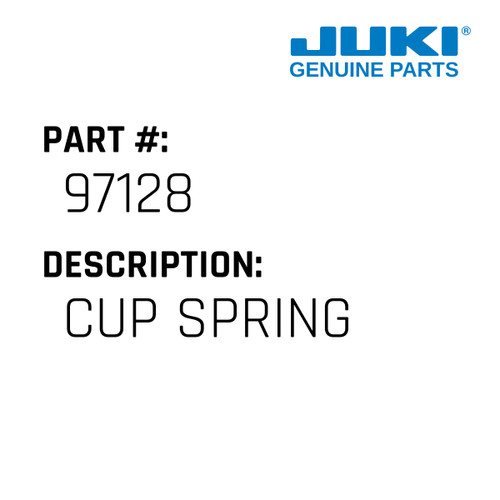 Cup Spring - Juki #97128 Genuine Juki Part