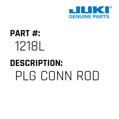 Plg Conn Rod - Juki #1218L Genuine Juki Part