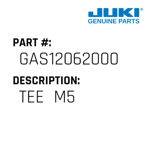 Tee  M5 - Juki #GAS12062000 Genuine Juki Part