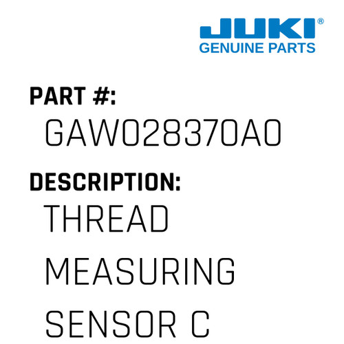 Thread Measuring Sensor Cord - Juki #GAW028370A0 Genuine Juki Part