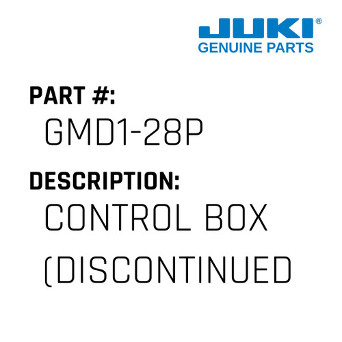 Control Box - Juki #GMD1-28P Genuine Juki Part