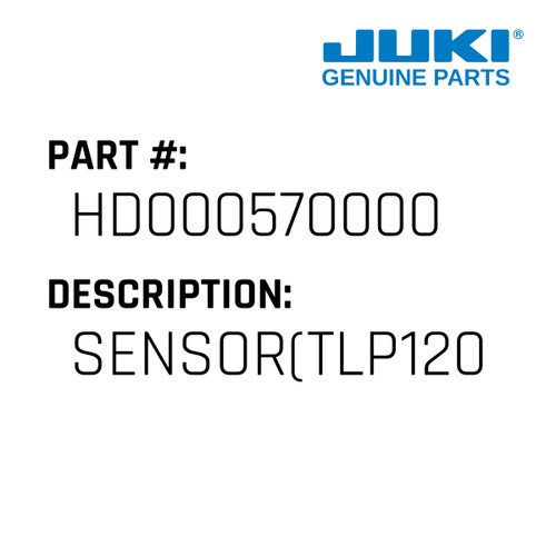 Sensor - Juki #HD000570000 Genuine Juki Part