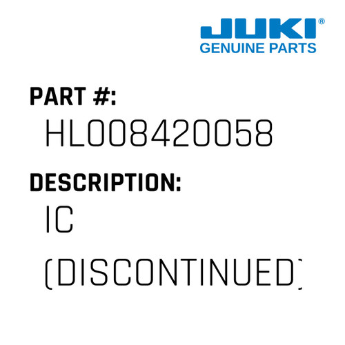 Ic - Juki #HL008420058 Genuine Juki Part