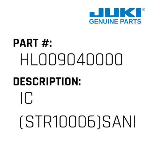 Ic - Juki #HL009040000 Genuine Juki Part