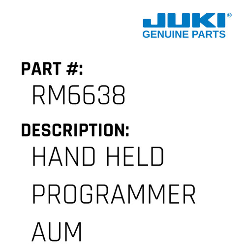 Hand Held Programmer Aum - Juki #RM6638 Genuine Juki Part