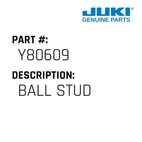 Ball Stud - Juki #Y80609 Genuine Juki Part
