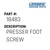 Presser Foot Screw - Consew #18483 Genuine Consew Part
