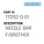 Needle Bar F/Brother - Generic #117252-0-01
