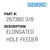 Elongated Hole Feeder - Generic #267380 3/8