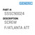 Screw F/Atlanta Att - Generic #SSSC90024