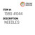 Needles - Organ Needle #158G #044