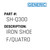 Iron Shoe F/Quatro - Generic #SH-Q300