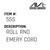Roll Rnd Emery Cord - Mitchells #55S