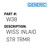 Wiss Inlaid Str Trmr - Generic #W38