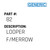 Looper F/Merrow - Generic #82