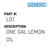 One Gal Lemon Oil - Generic #LO1