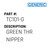 Green Thr Nipper - Generic #TC101-G
