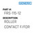 Roller Contact F/Fdr - Generic #FRS-115-12