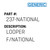 Looper F/National - Generic #237-NATIONAL