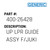 Up Lpr Guide Assy F/Juki - Generic #400-26428