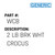 2 Lb Brk Wht Crocus - Generic #WCB