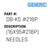 (16X95#21Bp) Needles - Generic #DB-K5 #21BP