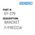 Bracket F/Freccia - Generic #EF-279