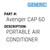 Portable Air Conditioner - Generic #Avenger CAP 60