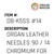 Organ Leather Needles 90 / 14 Chromium For Industrial Sewing Machines - Organ Needle #DB-K5SS #14