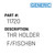 Thr Holder F/Fischbn - Generic #11720
