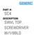 Swvl Top Screwdriver W/1/8Bld - Generic #SC4