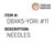 Needles - Organ Needle #DBXK5-YORI #11BP