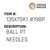 Ball Pt Needles - Organ Needle #135X7SK1 #19BP