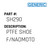 Ptfe Shoe F/Naomoto - Generic #SH290