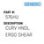 Curv Hndl Ergo Shear - Generic #576HU