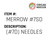 (#7D) Needles - Organ Needle #MERROW #7SD