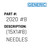 (15X1#8) Needles - Generic #2020 #8