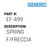 Spring F/Freccia - Generic #EF-499