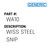 Wiss Steel Snip - Generic #WA10