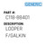 Looper F/Galkin - Generic #C118-88401