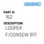 Looper F/Consew 817 - Generic #162