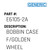 Bobbin Case F/Golden Wheel - Generic #E6105-2A