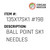 Ball Point Sk1 Needles - Organ Needle #135X17SK1 #19BP